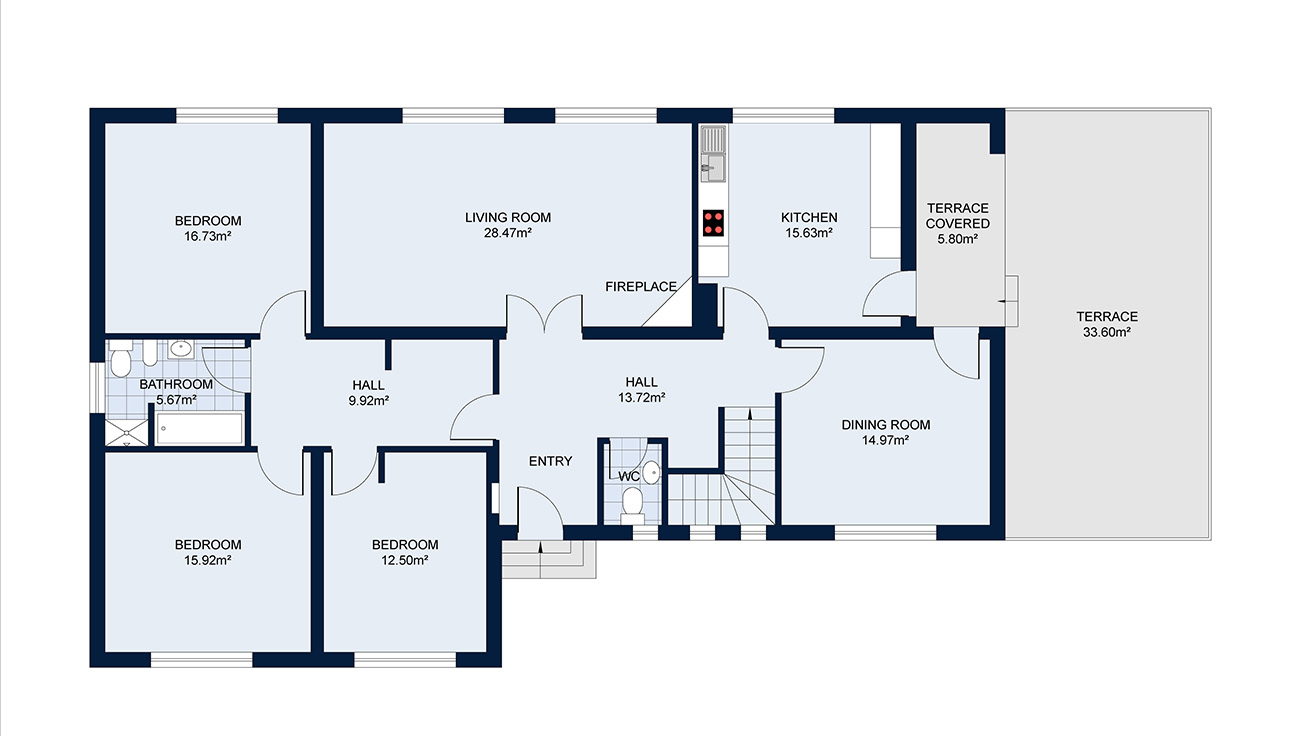 Free 2D Floor Plan Software – 2D House Renovation | Planner 5D